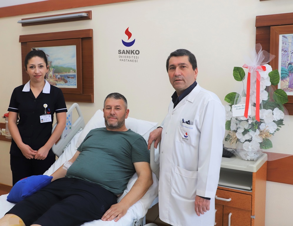Sanko Üniversitesi Hastanesi’ni Tercih Etti
