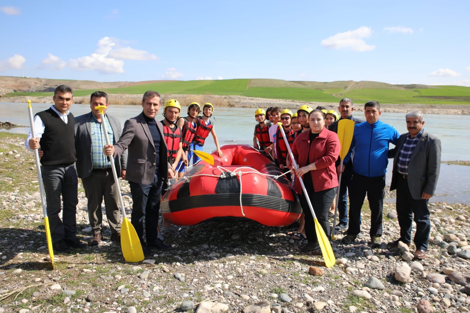 Rafting Kızılin'e Çok Yakıştı