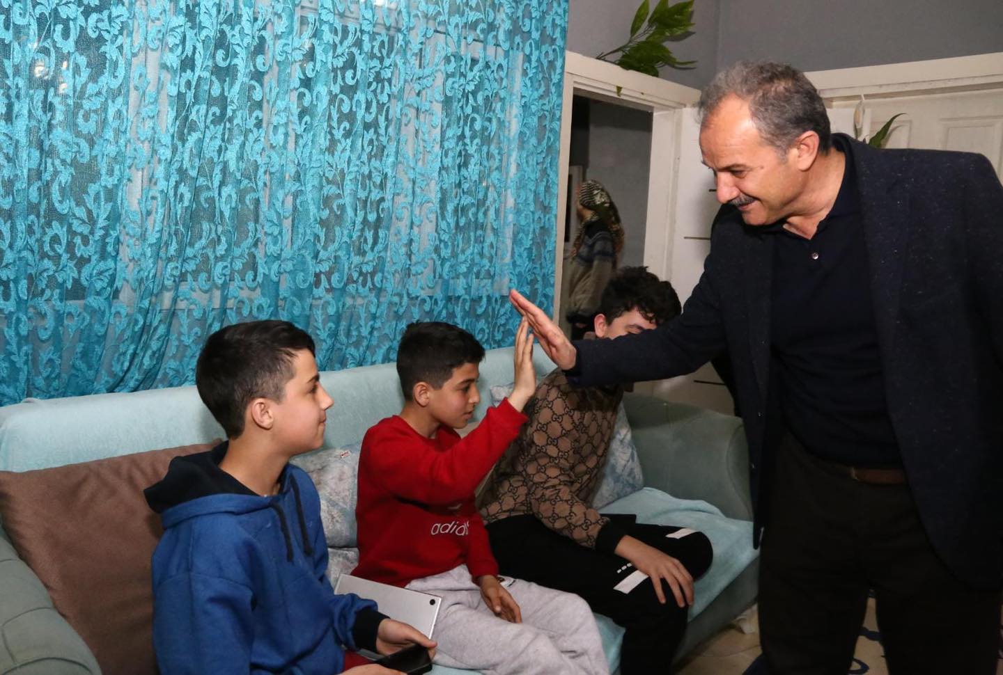 Başkan Kılınç, Hasan'ın Misafiri Oldu