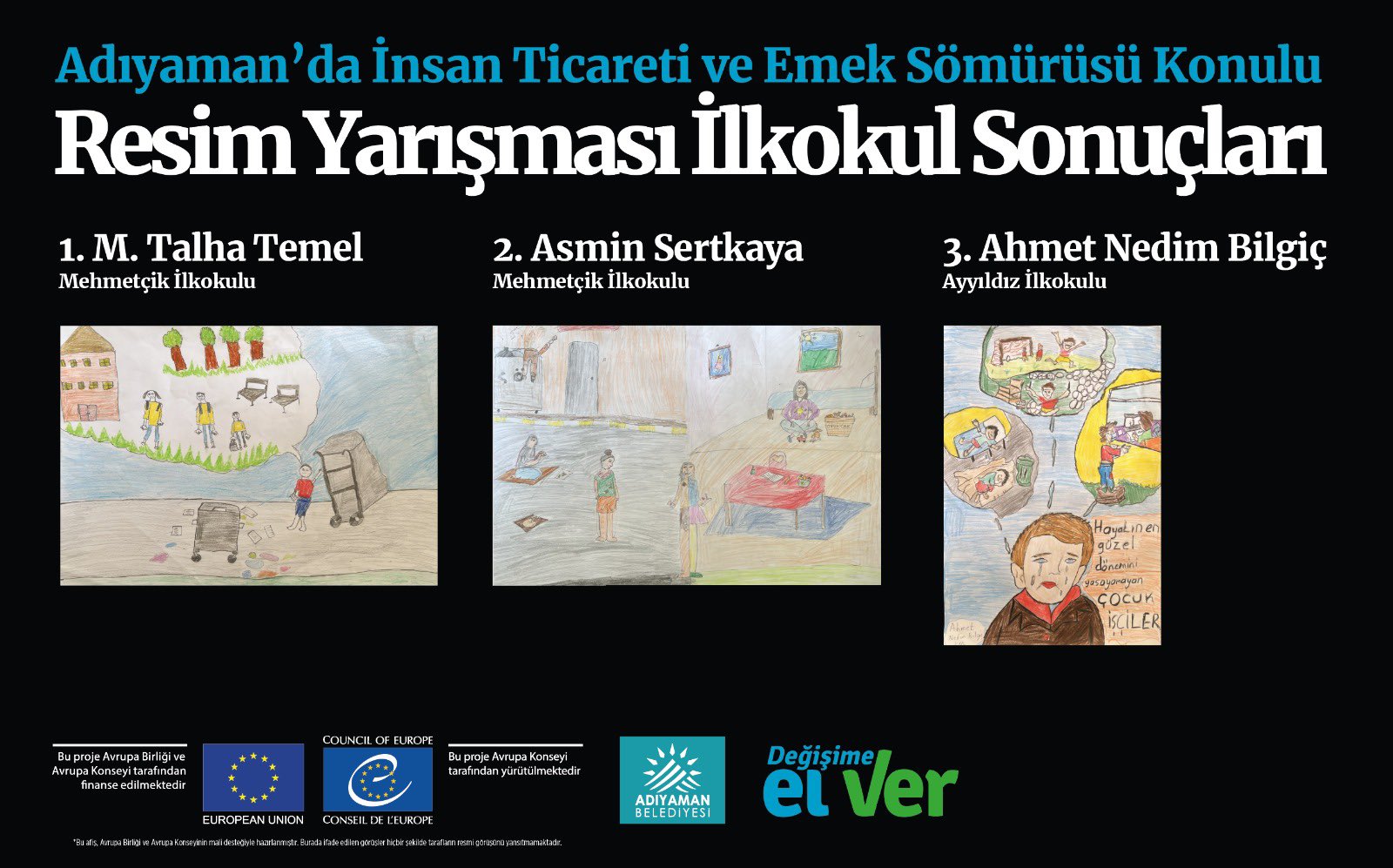 'İnsan Ticareti Ve Emek Sömürüsü' Sanata Konu Edindi