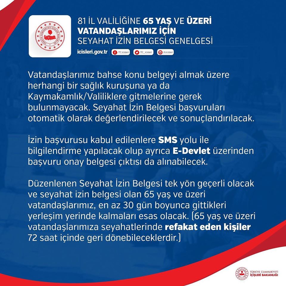 65 Yaş'a Müjde!