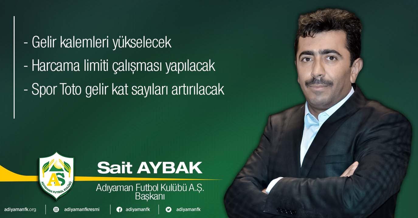 Aybak, “Alt Liglerin Sorunlarını Çözeceğim”
