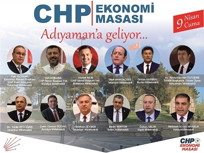 CHP Ekonomi Masası Adıyaman’a geliyor!