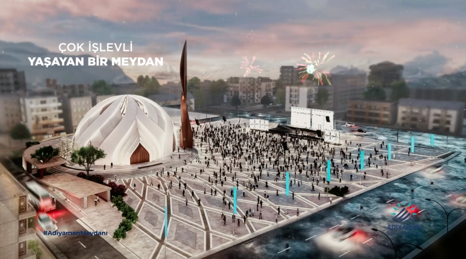 Kent Meydanı Projesini Halka Sundu