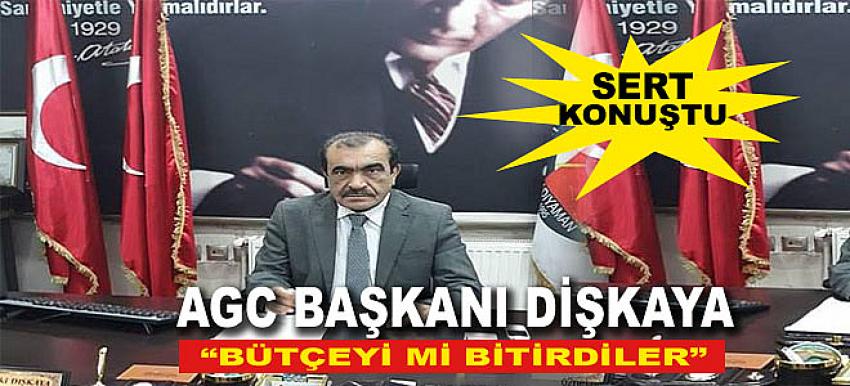 Dişkaya: Bütçeyi mi bitirdiler?