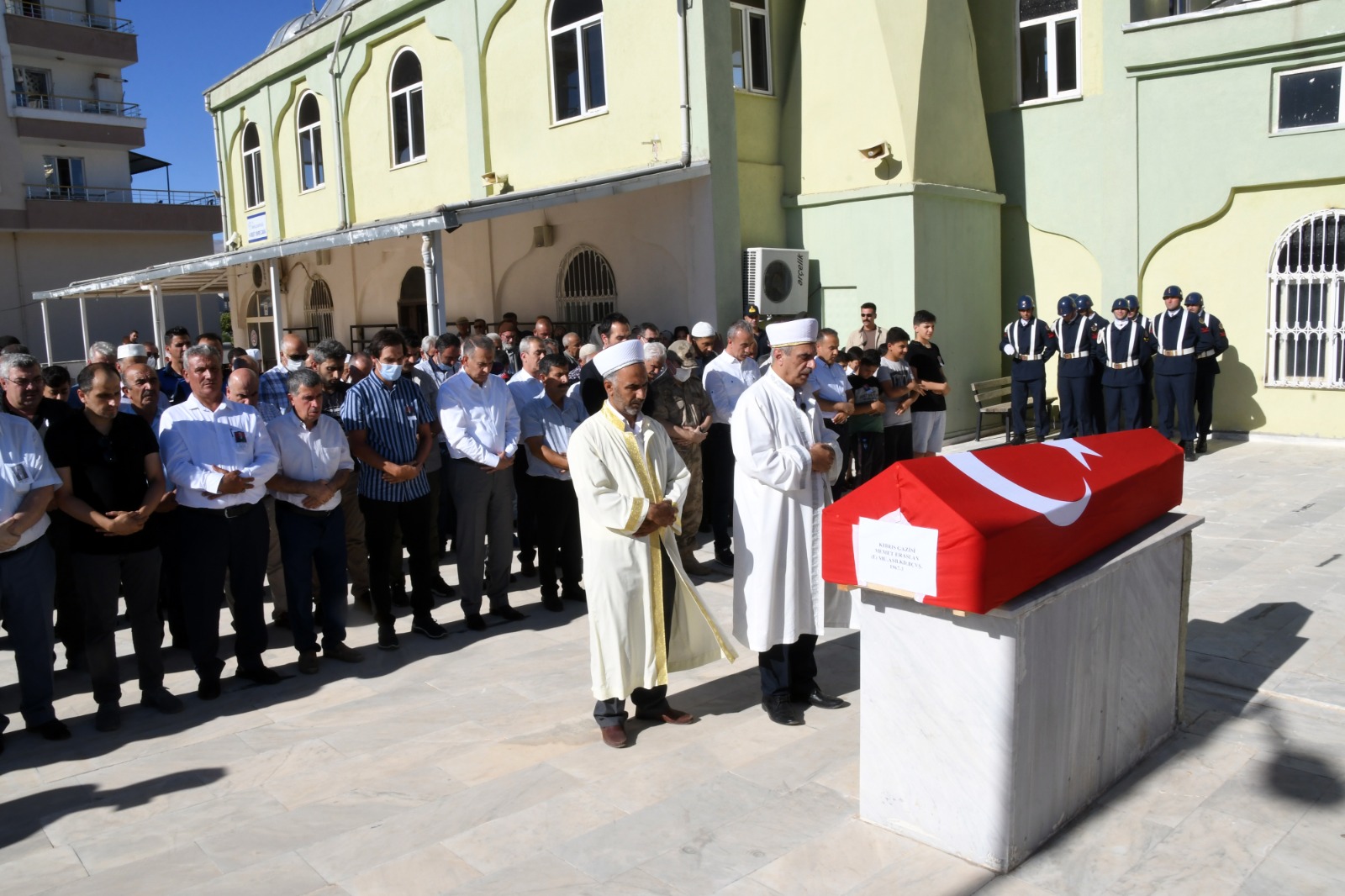 Kıbrıs Gazisi Emekli Astsubay Mehmet Eraslan’a Son Görev 