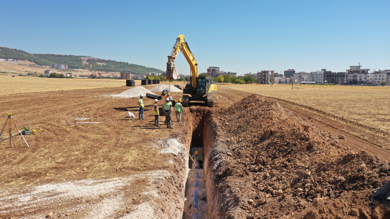 Gürlevik İçme Suyu İsale Hattı Projesinde Sona Geliniyor