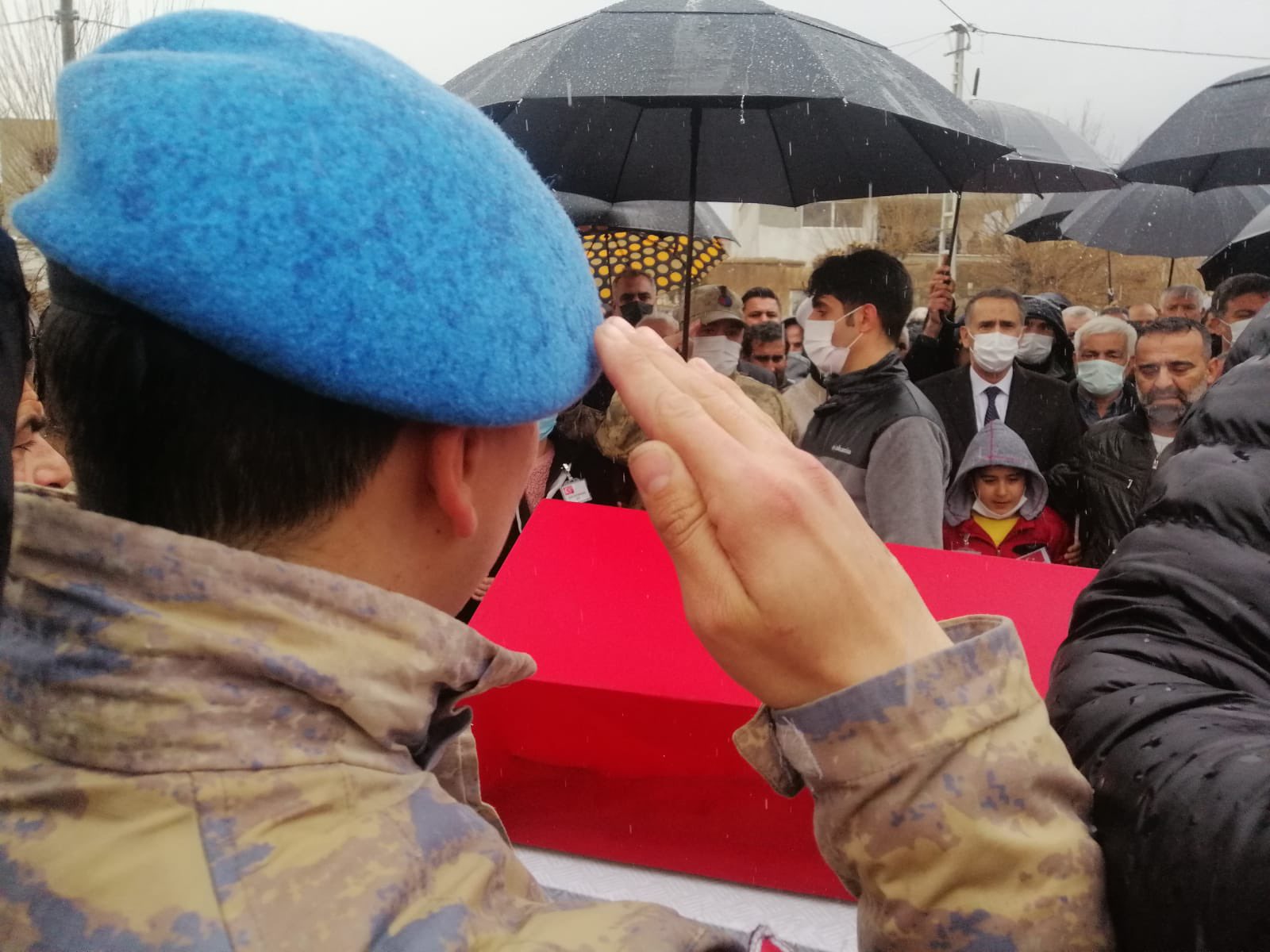 Şehit Güleş, Dualarla Son Yolculuğuna Uğurlandı