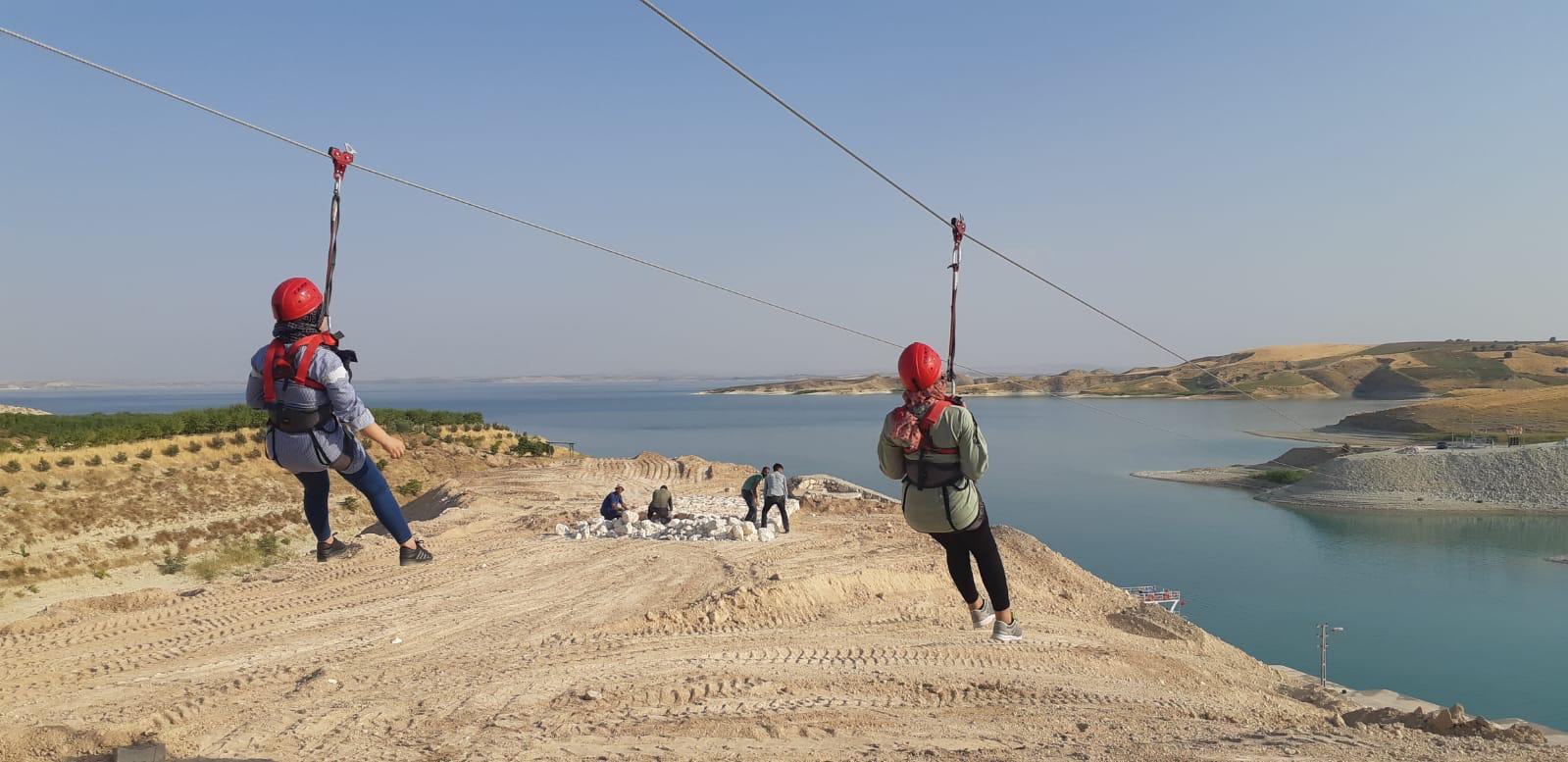 Çocukların Zipline Coşkusu