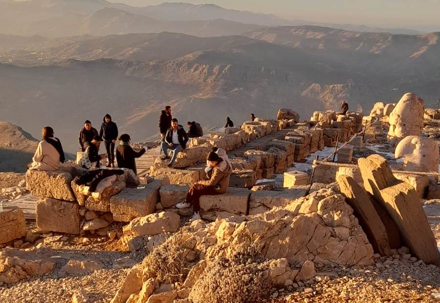 Nemrut Dağı Kasım ayında bambaşka