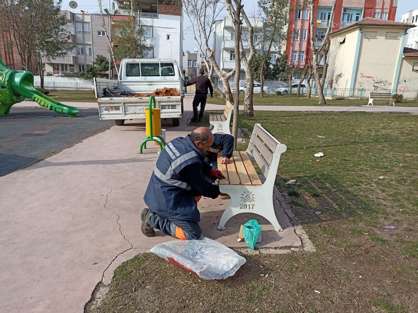 Parklarda İlkbahar Hazırlığı