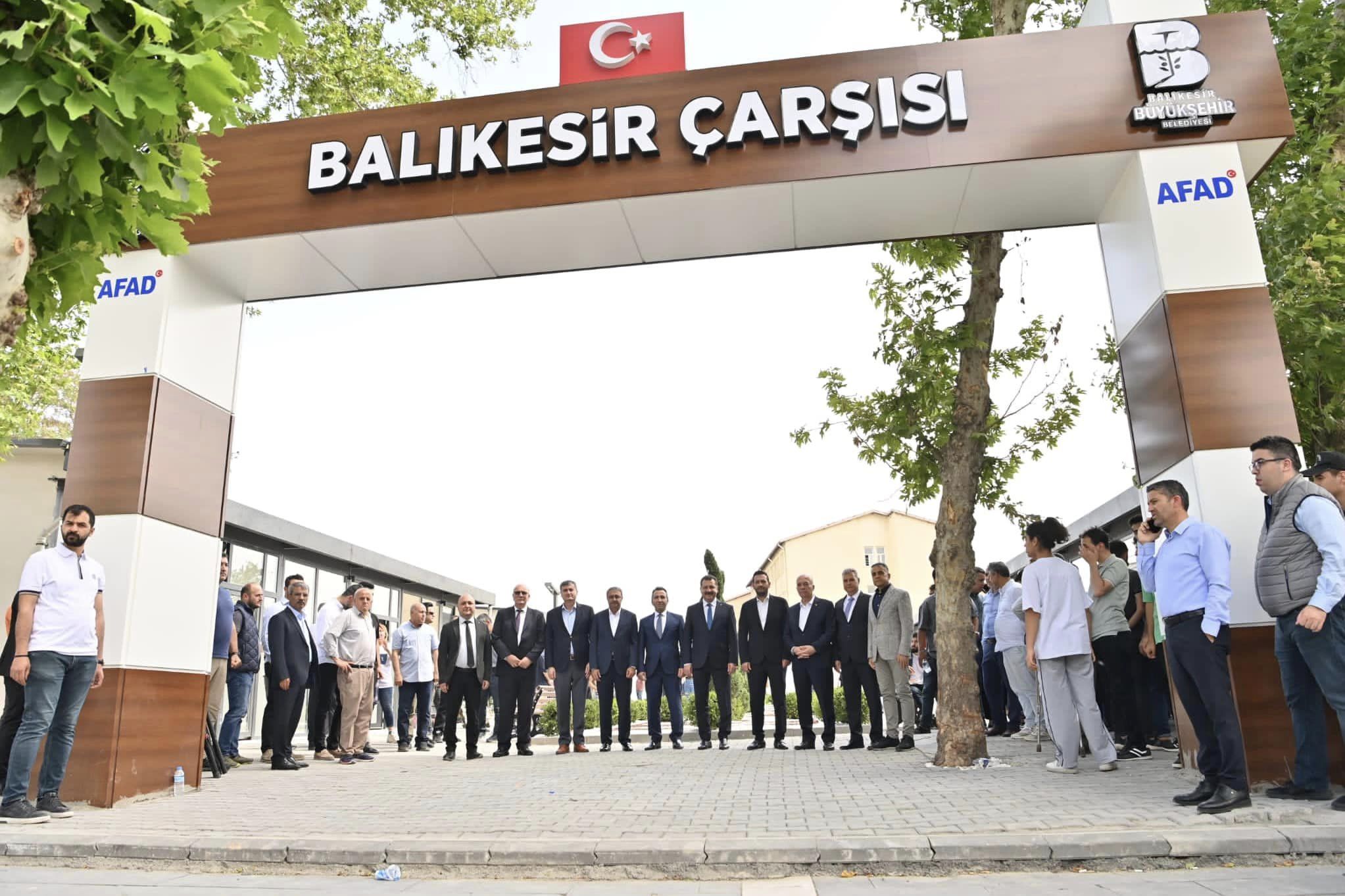 Balıkesir Çarşısı Faaliyete Geçti