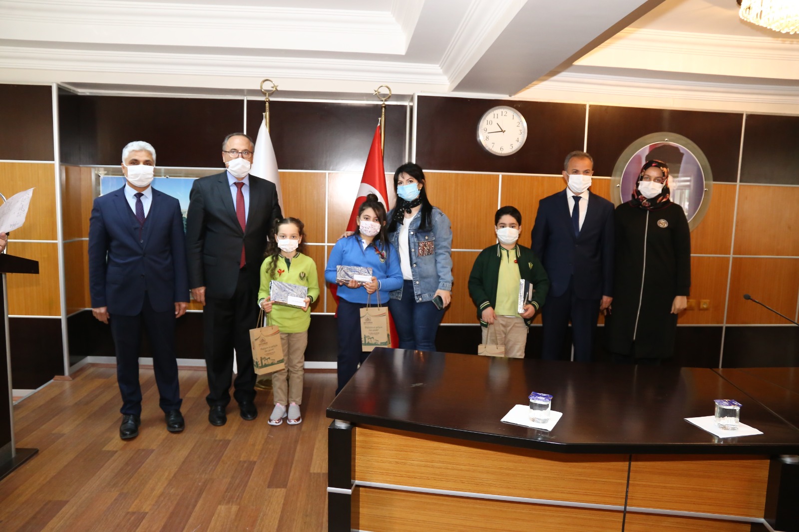 Dereceye Giren Öğrenciler Hediyelerini Aldı