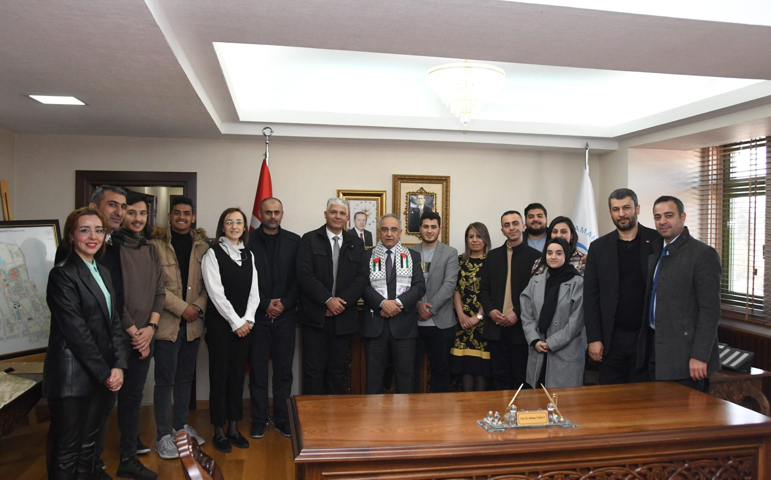 Adıyaman Üniversitesi Filistinli Misafirlere Ev Sahipliği Yaptı        