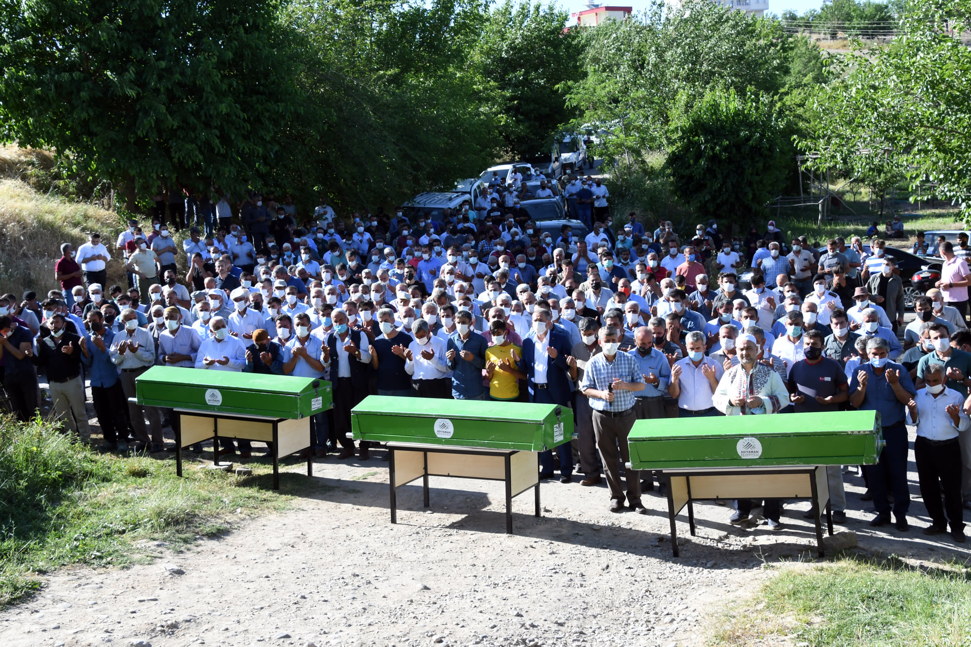 Metan Faciasında Hayatını Kaybedenler Son Yolculuğuna Uğurlandı