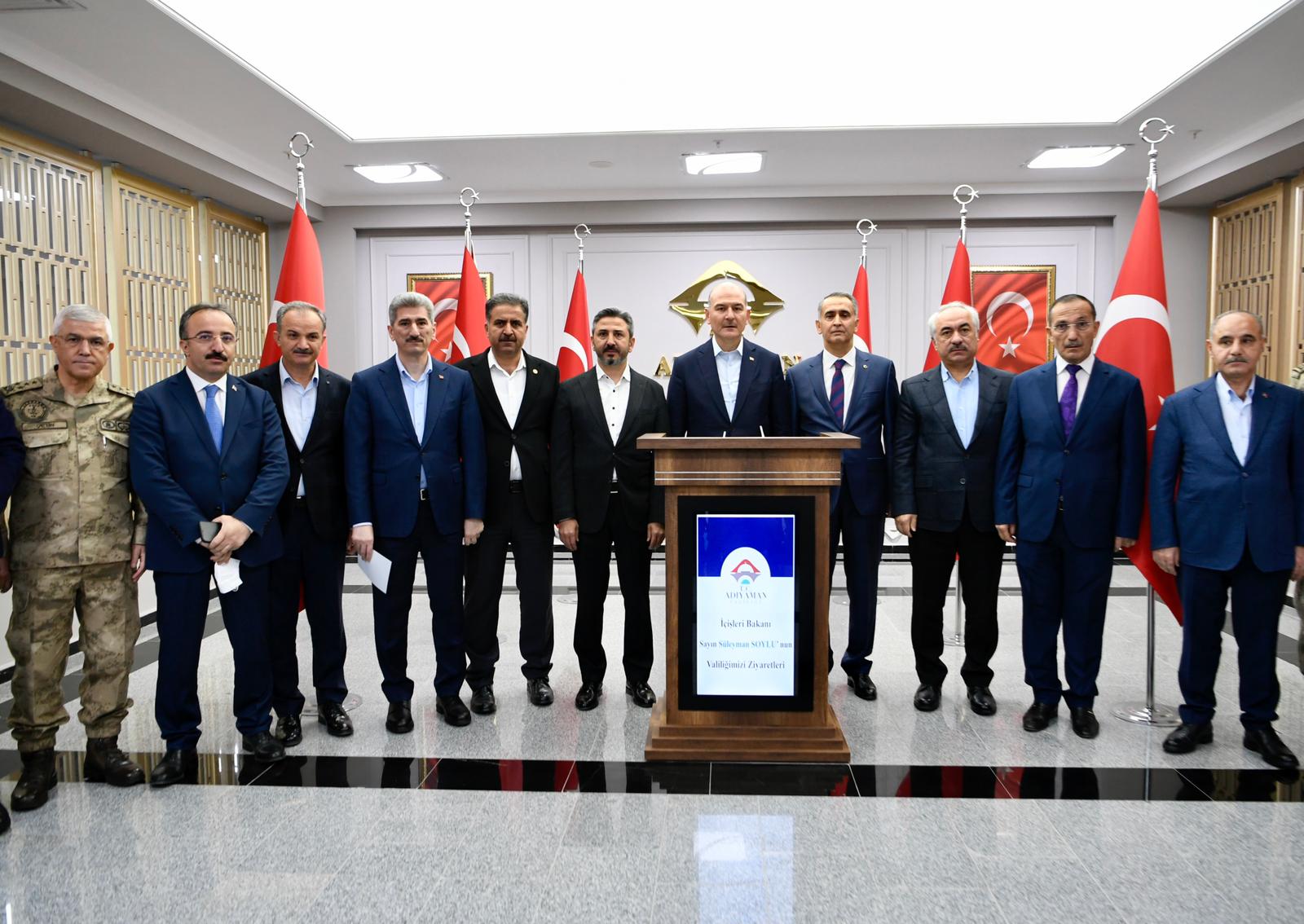 Bakan Soylu Açıkladı : Adıyaman Birinci İl Oldu