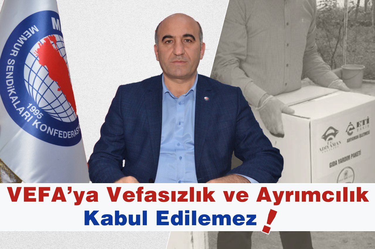 VEFASIZLIK YAPMAYIN