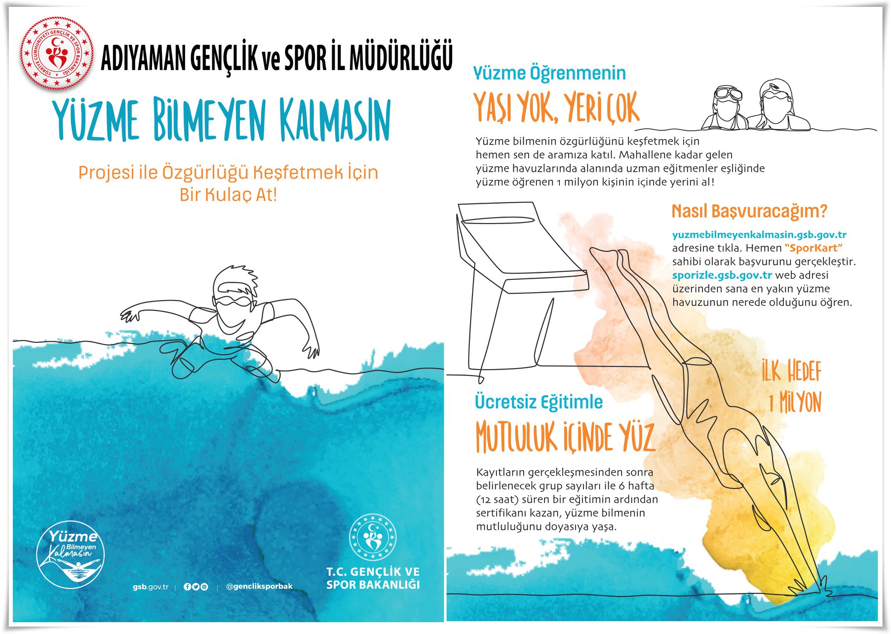 Yüzme Bilmeyen Kalmayacak