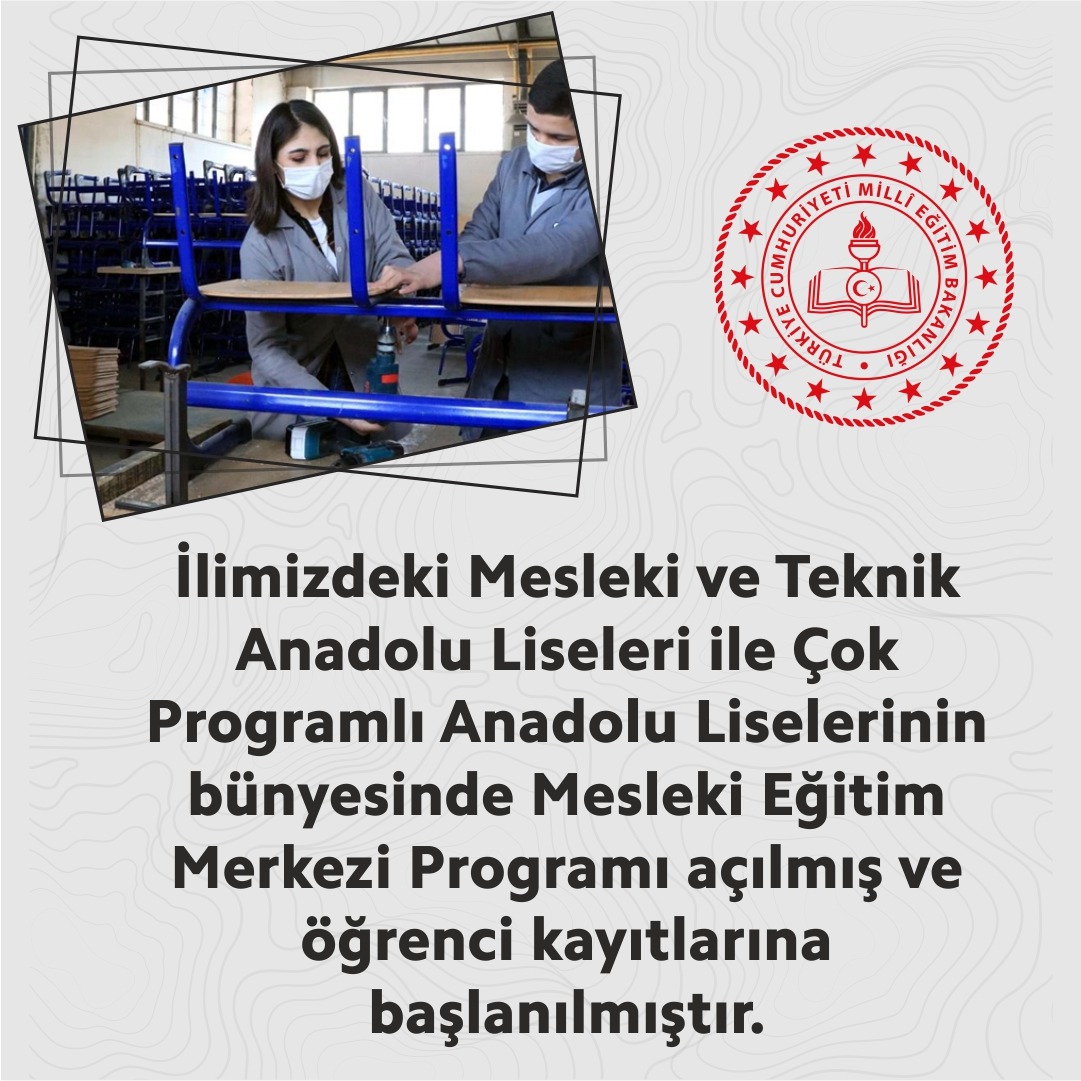 Mesleki Eğitimde Büyük Fırsat