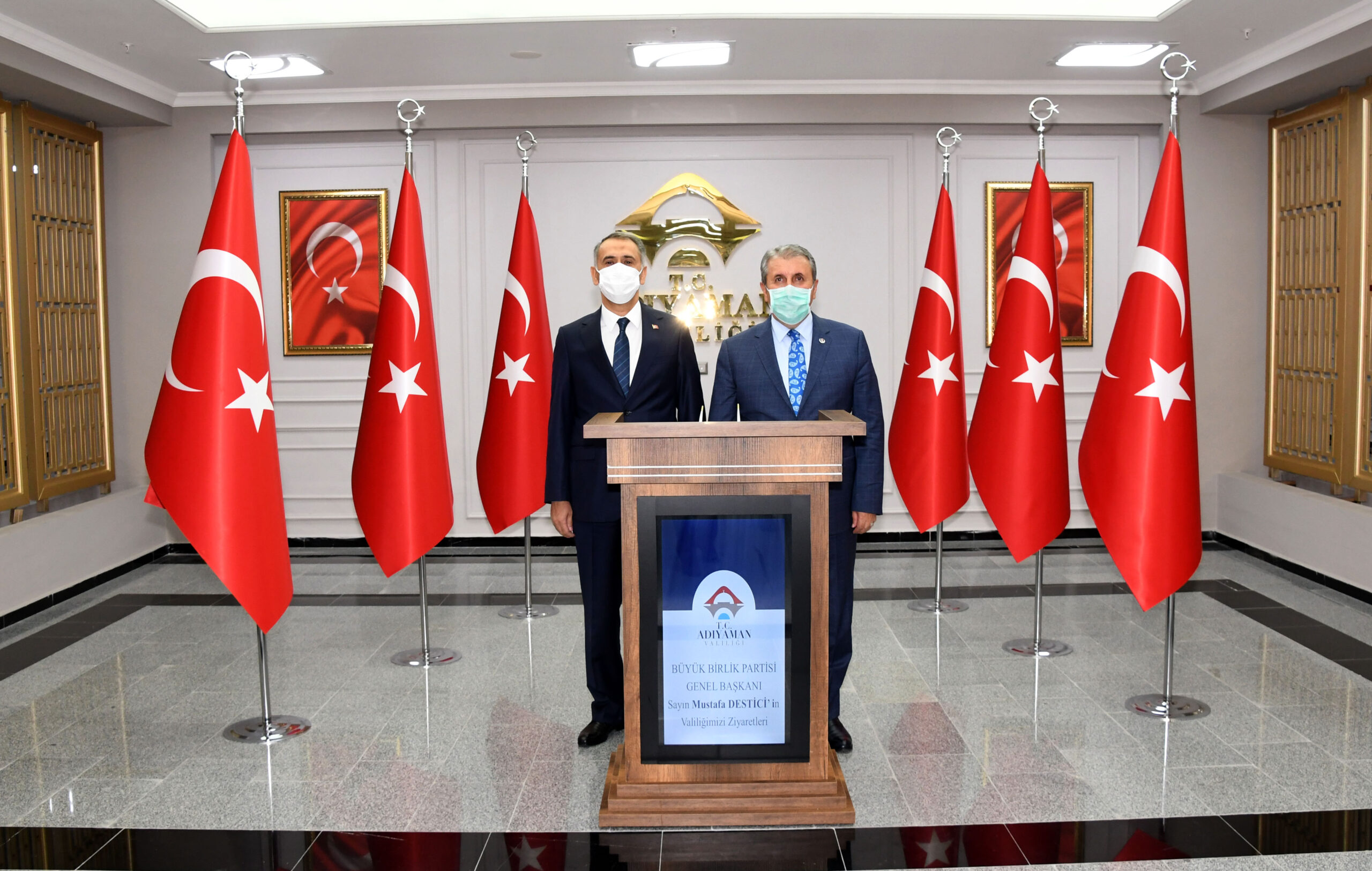 BBP Genel Başkanı Destici, Adıyaman’da