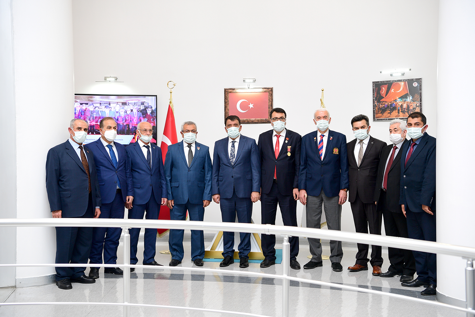 Malatya Belediye Başkanı'na 18 Mart ziyareti