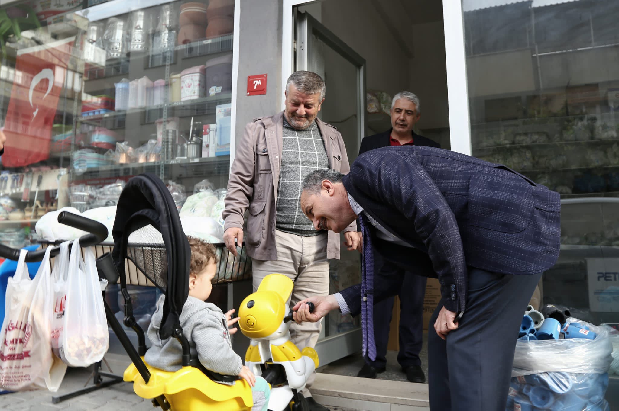 Başkan Kılınç İftar Öncesi Esnafı Ziyaret Etti
