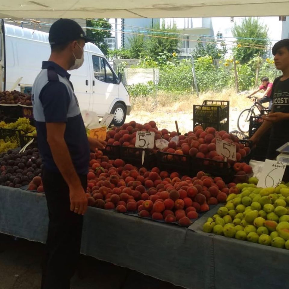 Zabıtadan İşyerlerine Kovid-19 Denetimi