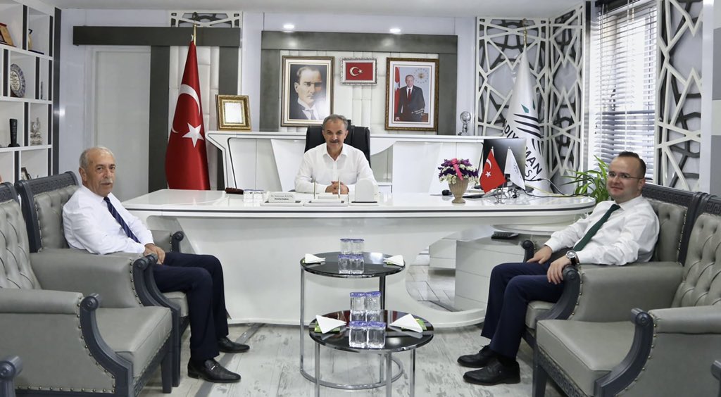 Çelikhan Heyetinden Başkan Kılınç'a Ziyaret