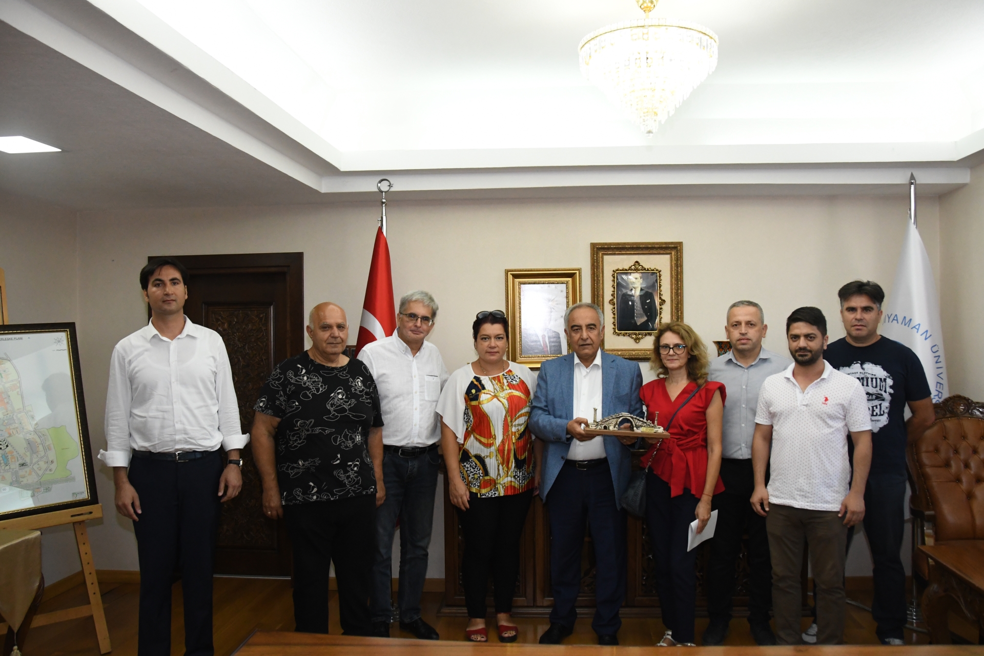 Romanyalı Bilim İnsanlarından ADYÜ’ye Ziyaret