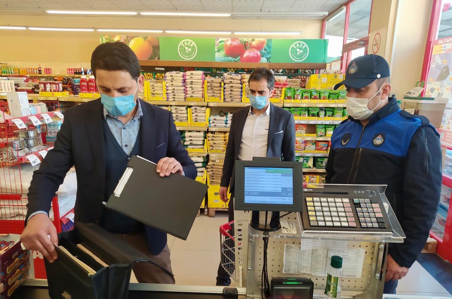 Marketlerde KDV Denetimi Yapıldı