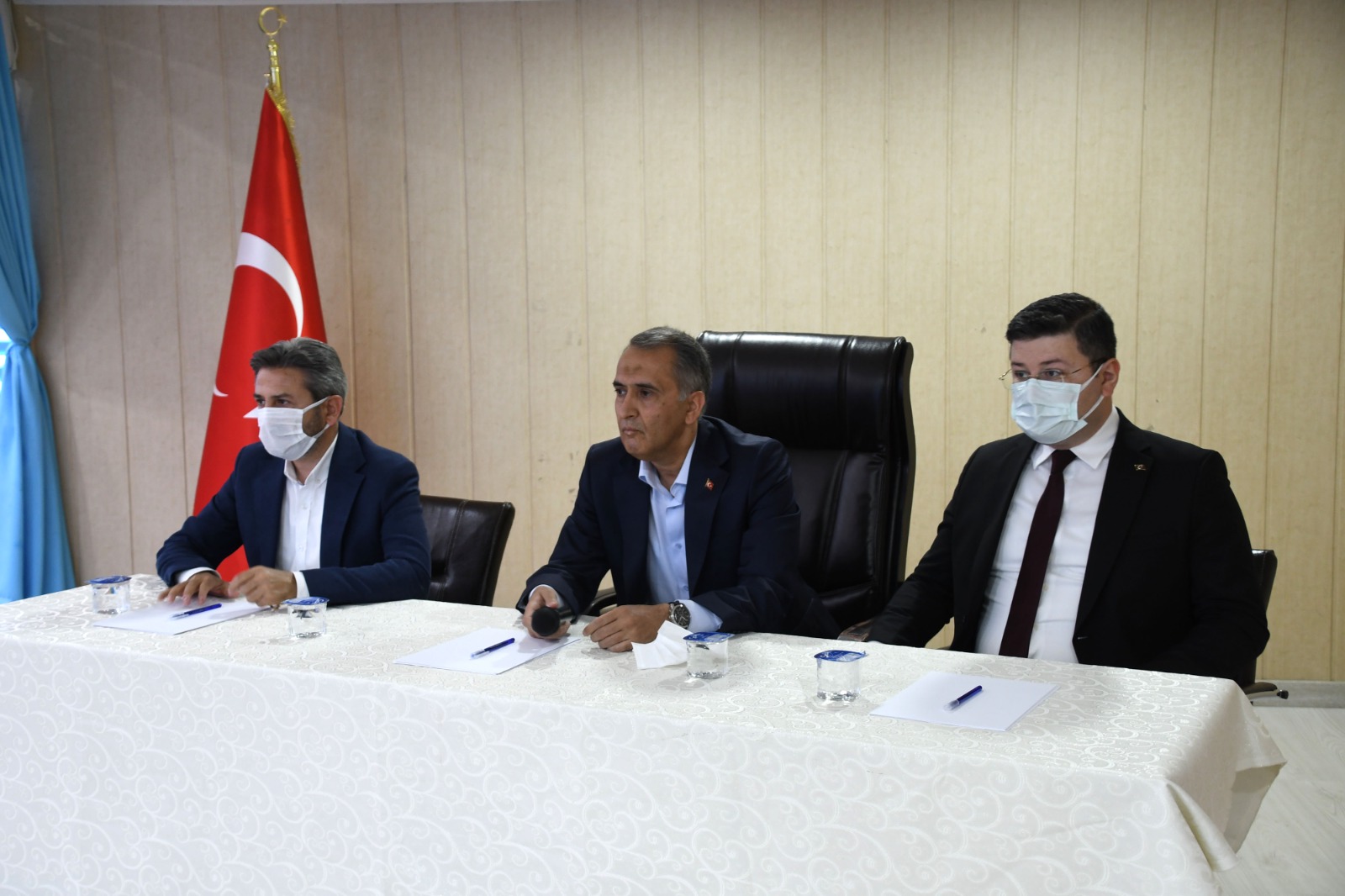 Çelikhan'ın sorun ve ihtiyaçları yerinde tespit edildi