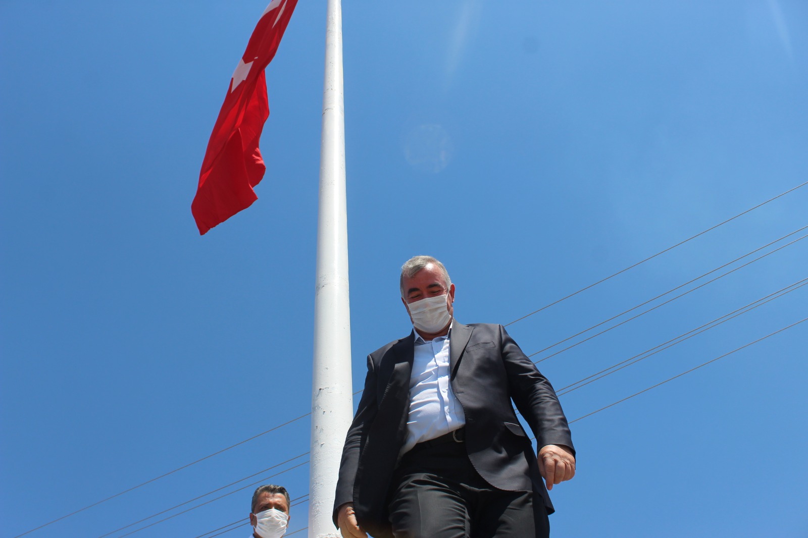 15 Temmuz Anısına Dev Türk Bayrağı