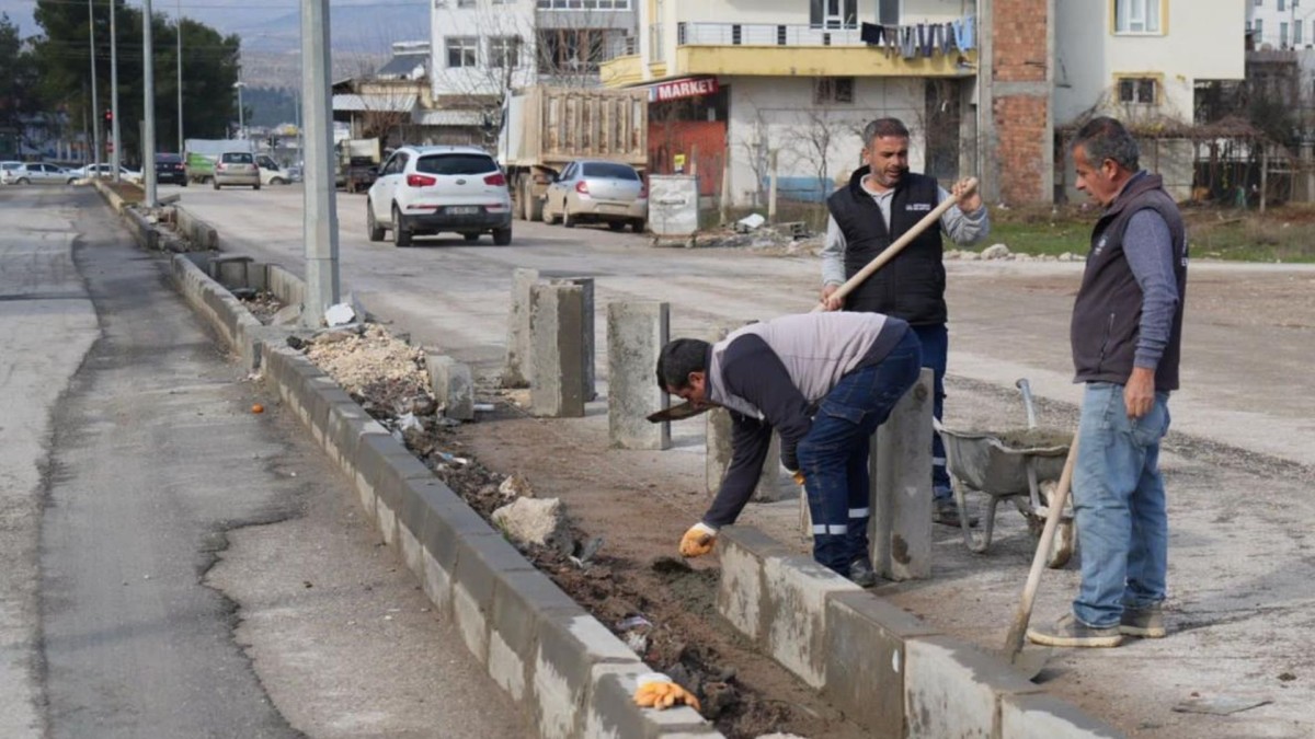 Adıyaman Millet Caddesi yeniden düzenleniyor