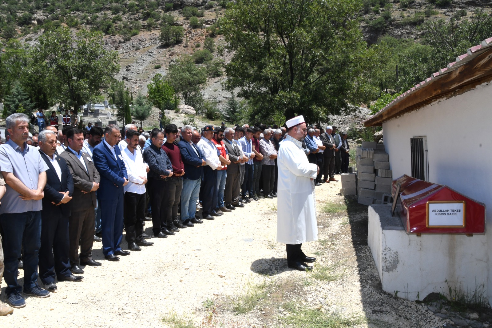 Kıbrıs Gazisi Abdullah Tekeş’e Son Görev 
