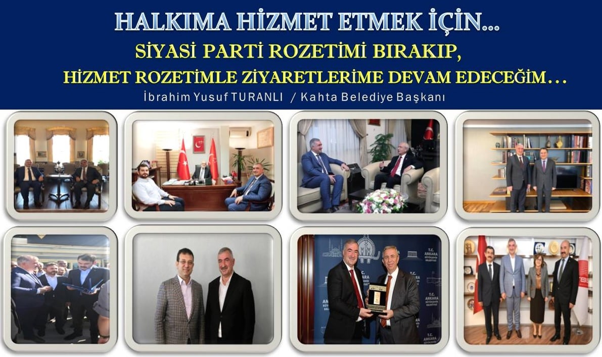Turanlı, “Hizmet Rozetini Taktım”
