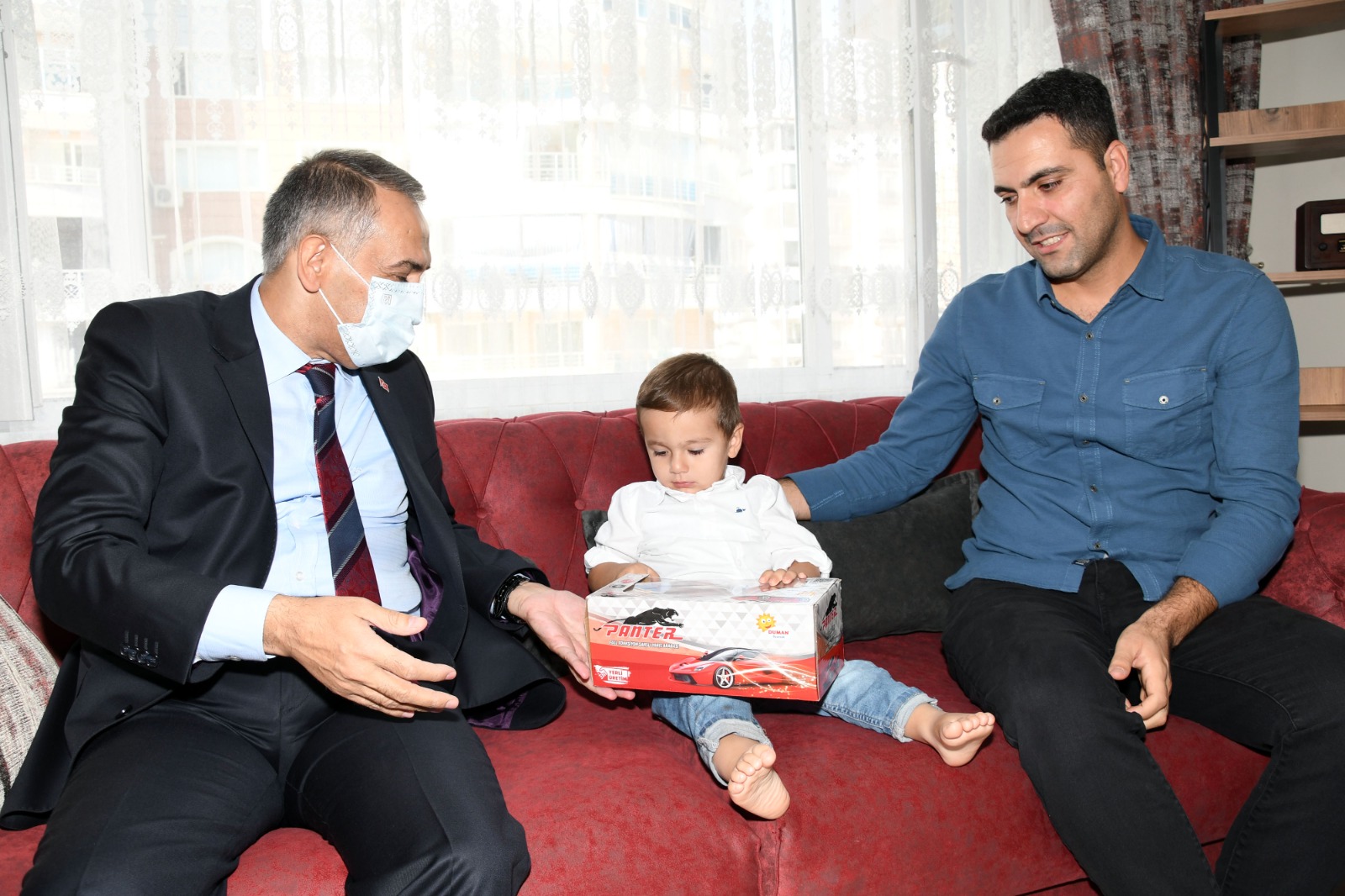 Vali Mahmut Çuhadar ve İl Protokolü, Gazileri Ziyaret Etti 