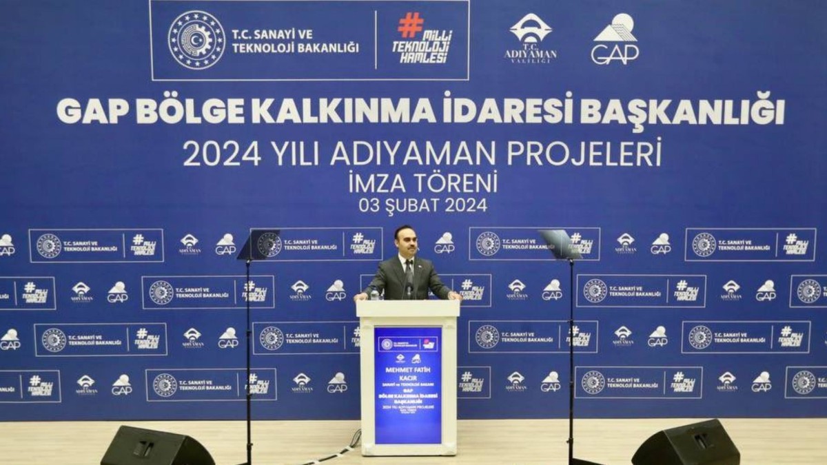Bakan Kacır’dan Adıyaman’a istihdam ve proje müjdesi