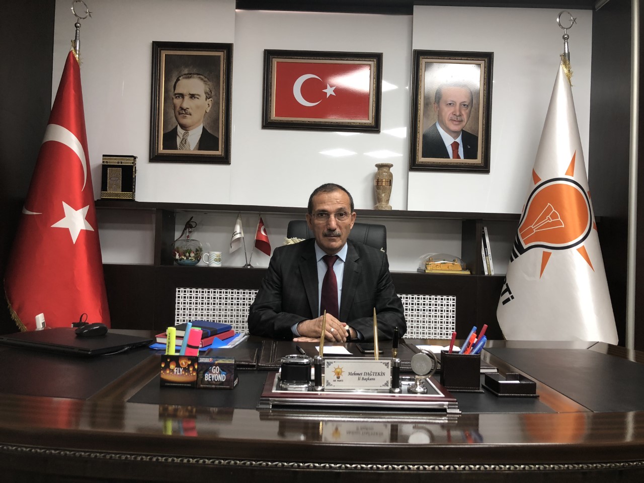 DAĞTEKİN “CUMHURBAŞKANIMIZ DÜNYADAKİ TÜM MAZLUMLARIN GÜR SESİ OLMUŞTUR”