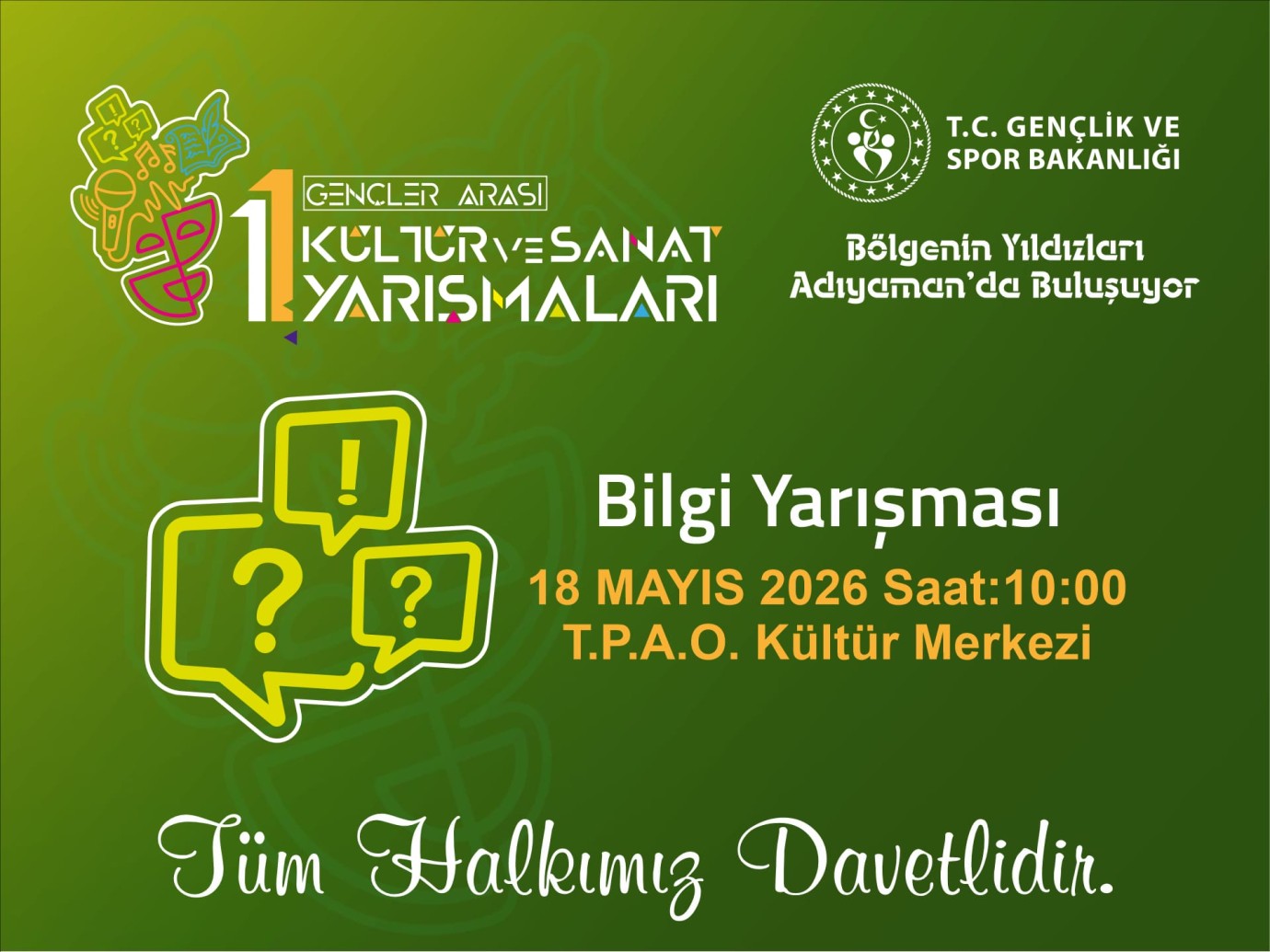Adıyaman, Bölge Finalleriyle Sanatın Merkezi Oluyor