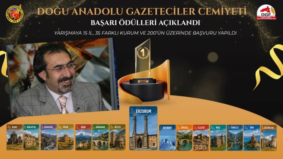 Celil Kocataş’a Gazetecilik Başarı Ödülü