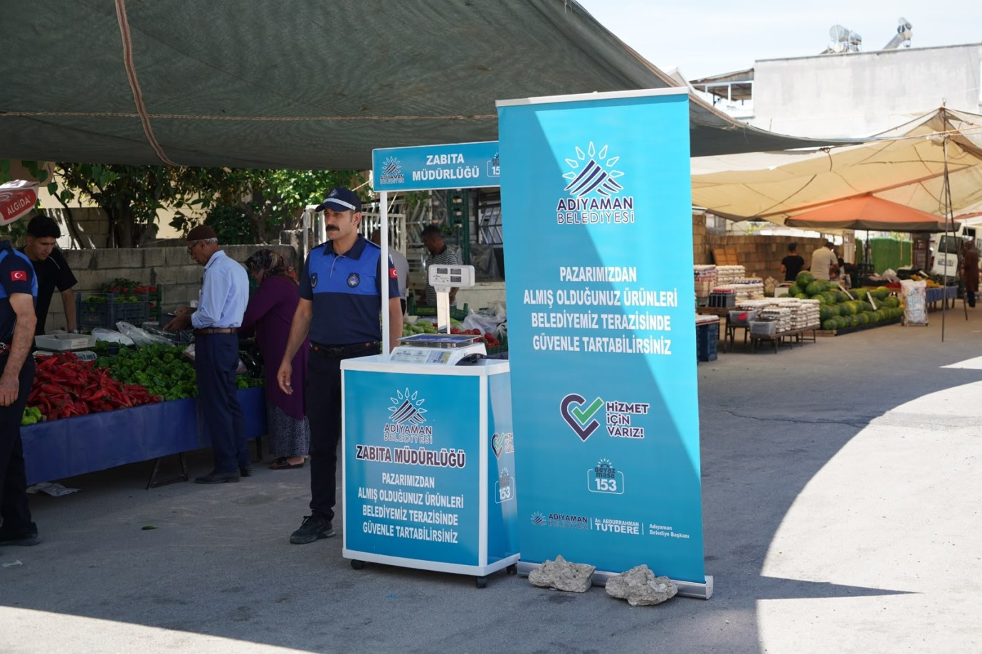 Adıyaman Belediyesi’nden Güven Veren Uygulama: Pazarlarda Tartı Kontrol Noktası