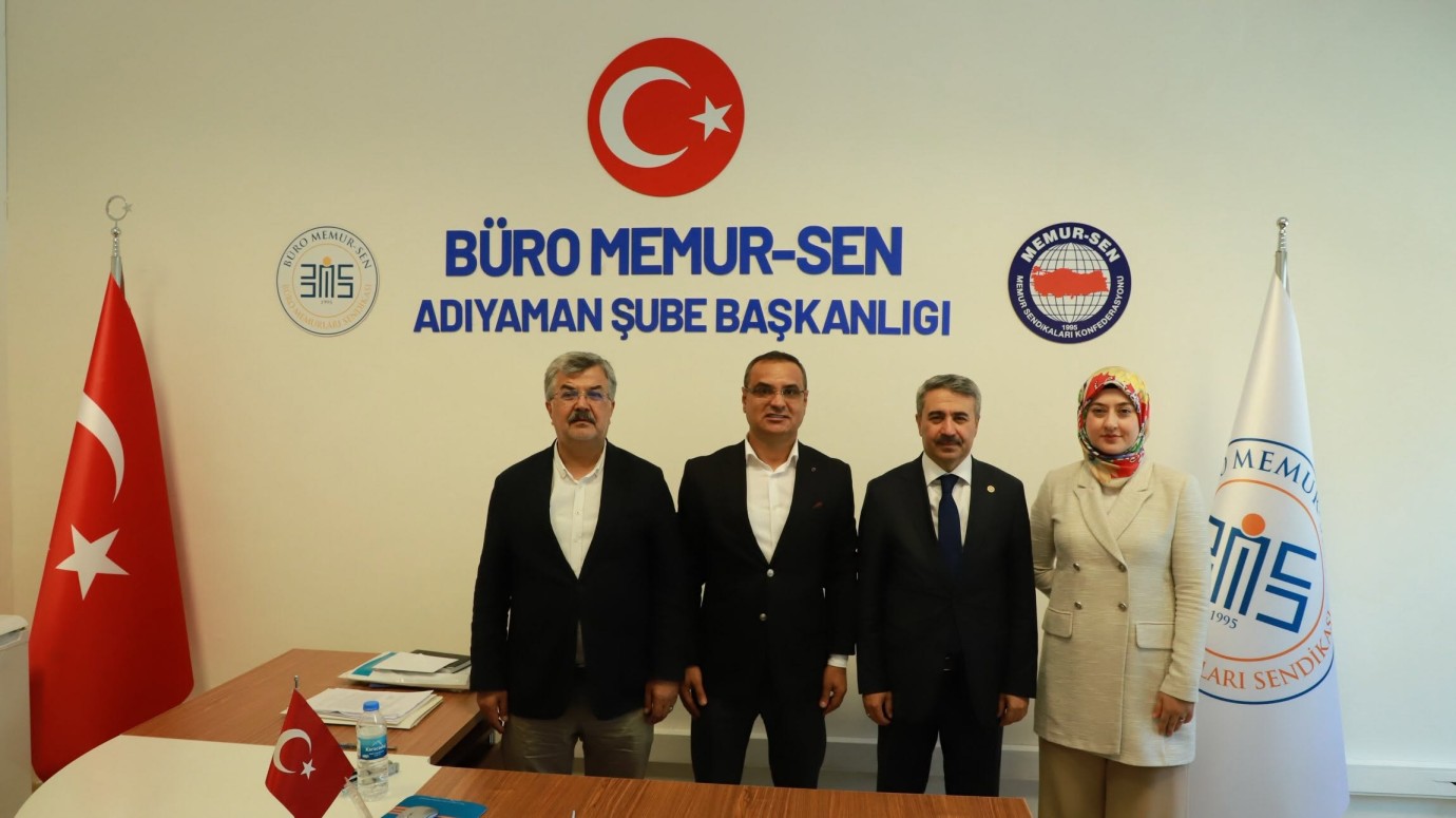 Milletvekili Alkayış'tan Büro Memur-Sen Adıyaman Şubesine ziyaret