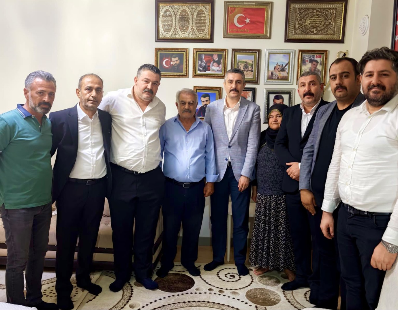 MHP Terörsüz Türkiye’yi Anlatmak İçin Şehit Ailesi Ziyaretlerine Başladı