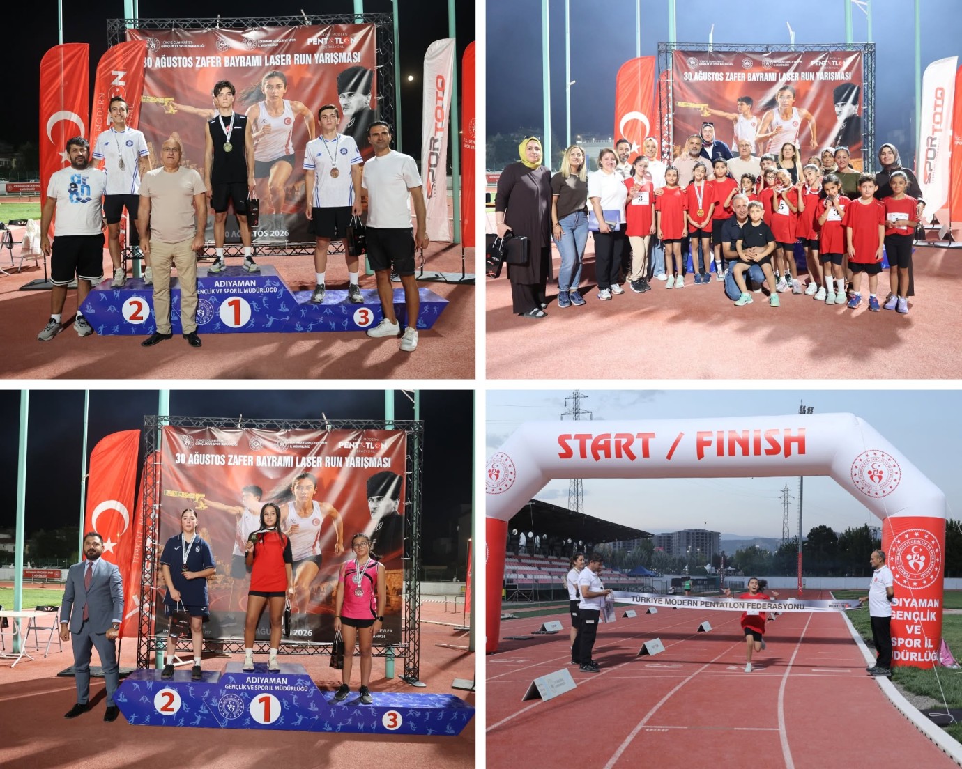 30 AĞUSTOS ZAFER BAYRAMI LASER RUN YARIŞI
