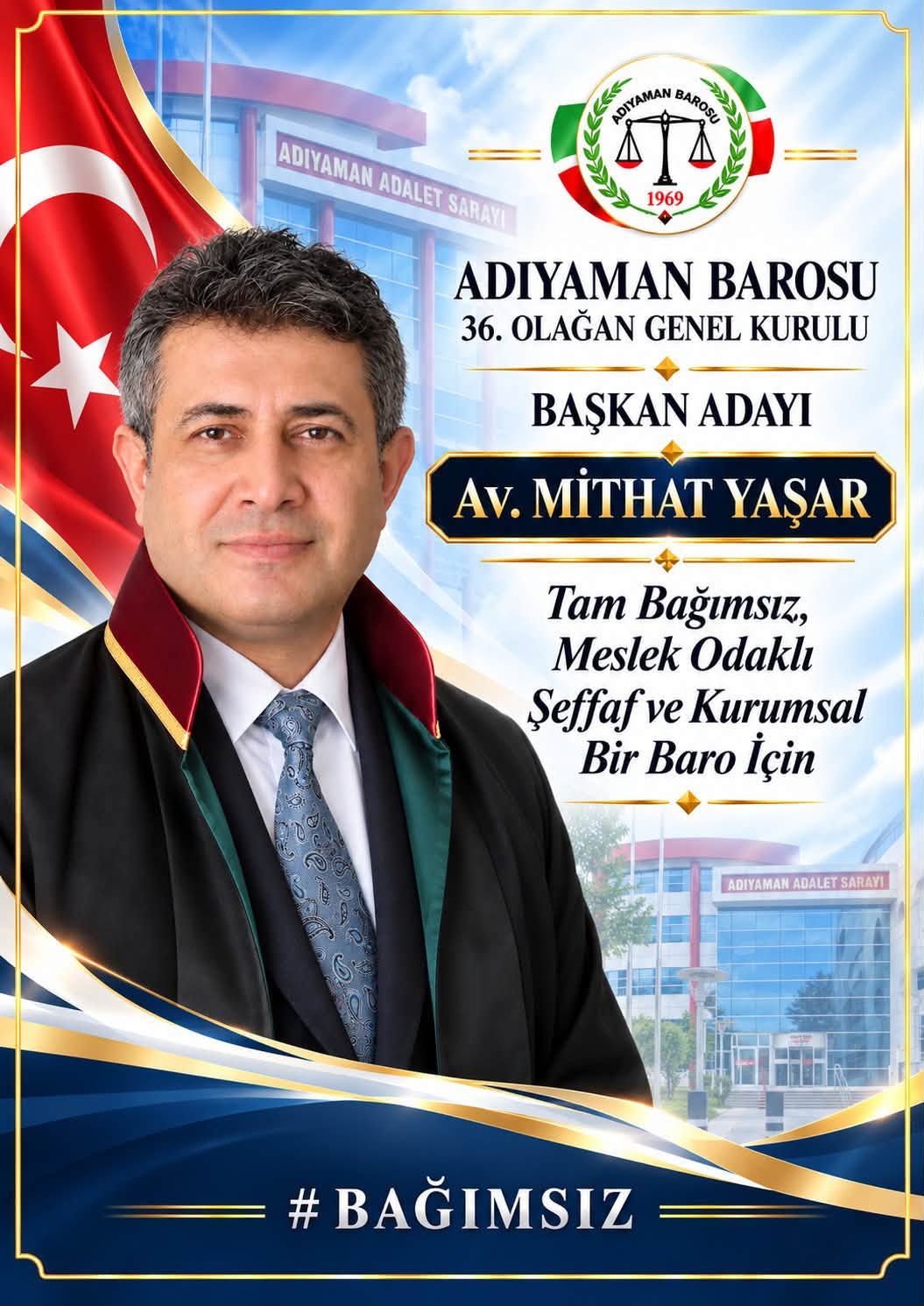 Adıyaman Barosu’nda Yeni Dönem!